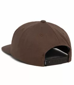 HUF Ess. Unstructured Box Snapback - Brown -Huf Winkel huf ess unstructured box snapback brown 2