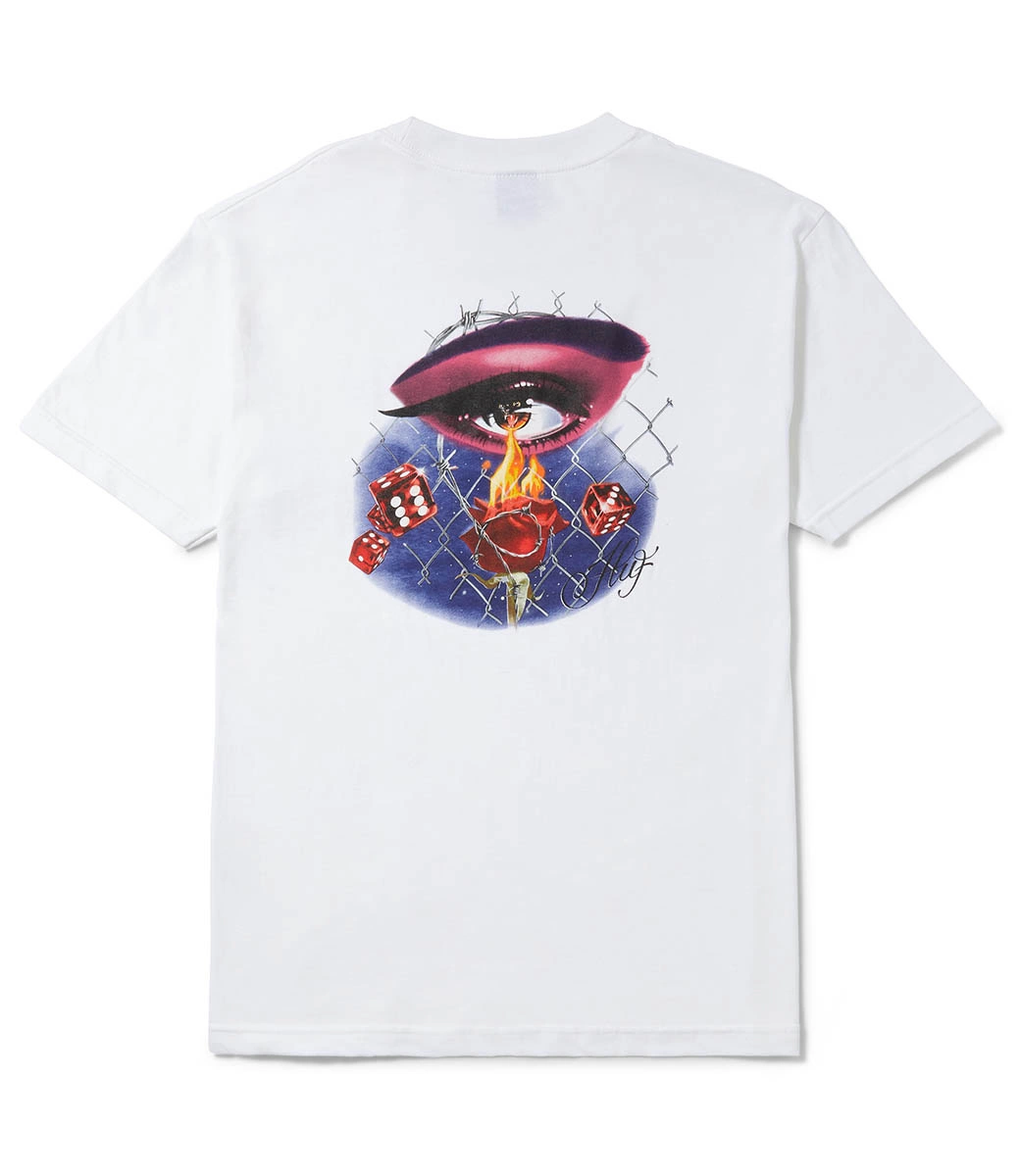 HUF Feline Eye T-Shirt - White 2 HUF Feline Eye T-Shirt - White - Afbeelding 2