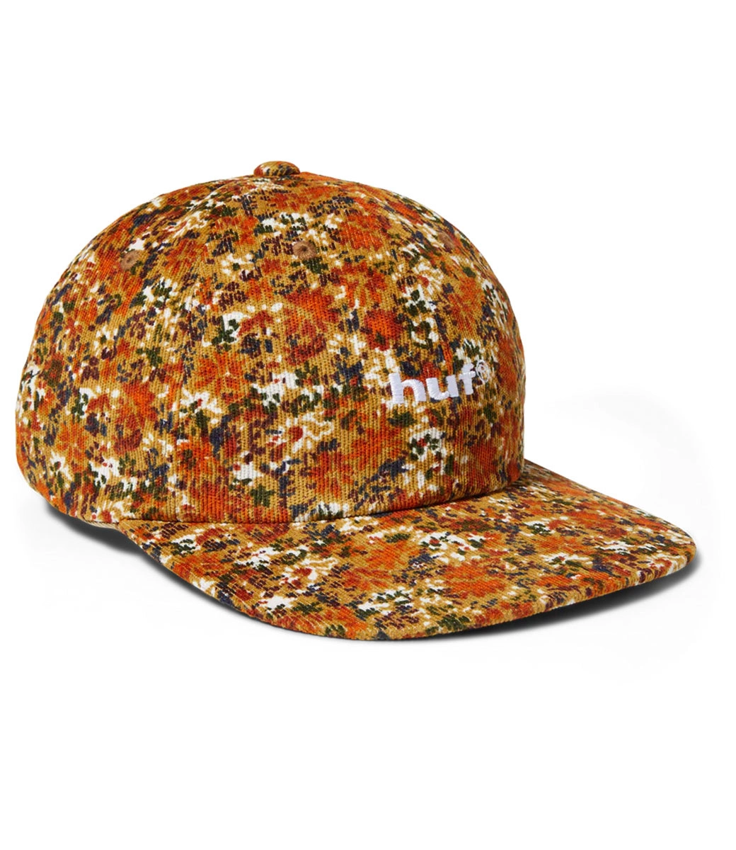 HUF Floral 6 Panel Hat - Bark 2 HUF Floral 6 Panel Hat - Bark - Afbeelding 2