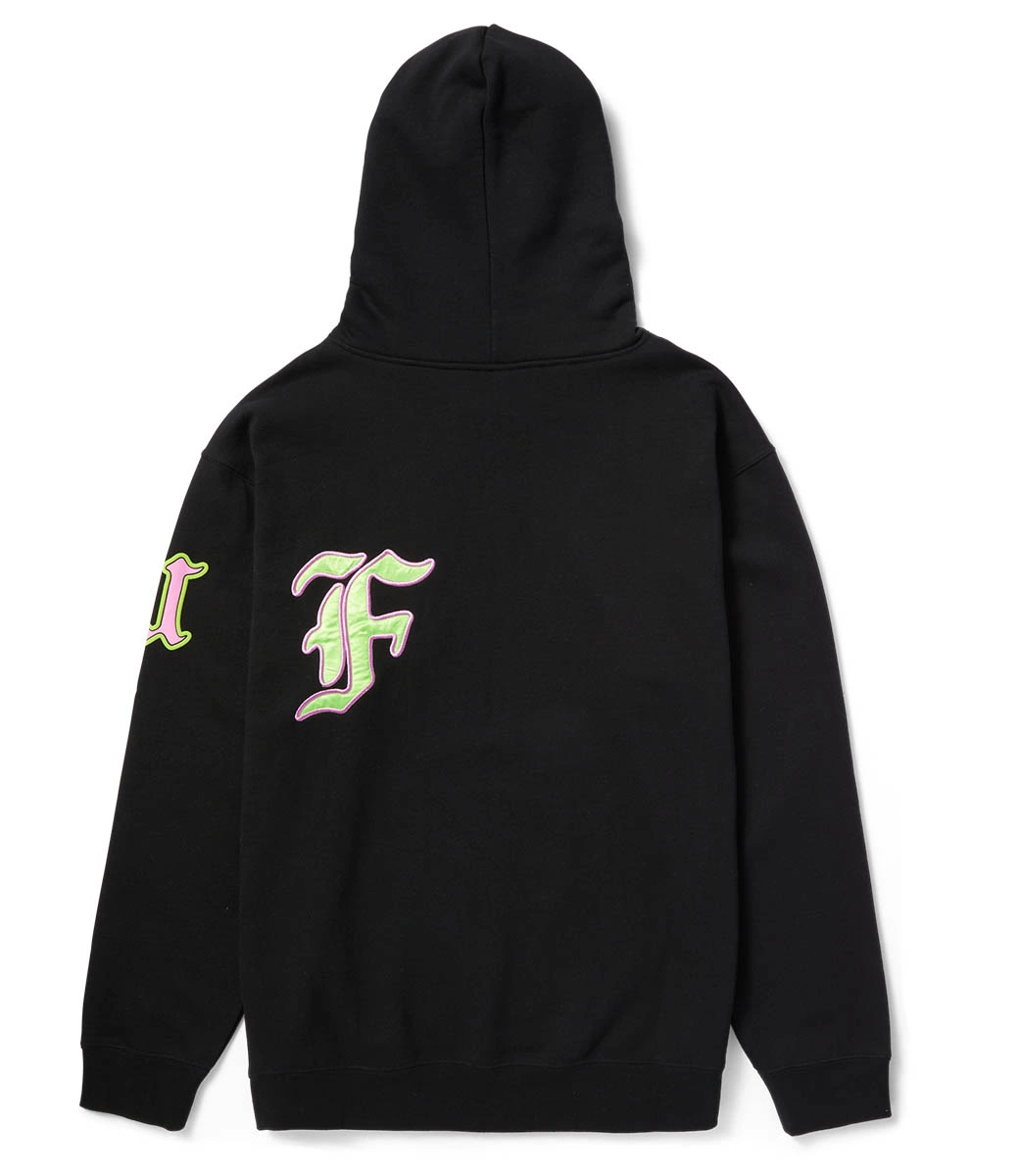 HUF Fly Die Hoodie - Black 3 HUF Fly Die Hoodie - Black - Afbeelding 3