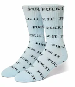 HUF Fuck It Sock - Sky 4 HUF Fuck It Sock - Sky -Huf Winkel huf fuck it sock sky 1