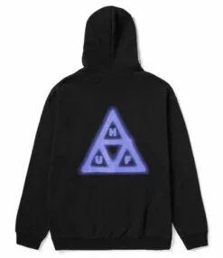 HUF Horus Zip Hoodie - Black