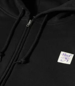 HUF Horus Zip Hoodie - Black 8 HUF Horus Zip Hoodie - Black -Huf Winkel huf horus zip hoodie black 3