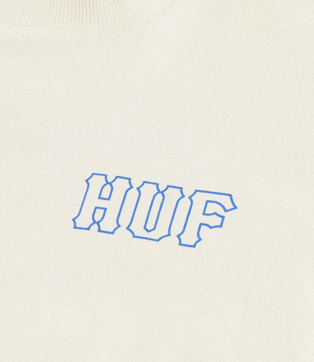 HUF Huf Set H T-Shirt - Bone 4 HUF Huf Set H T-Shirt - Bone - Afbeelding 4