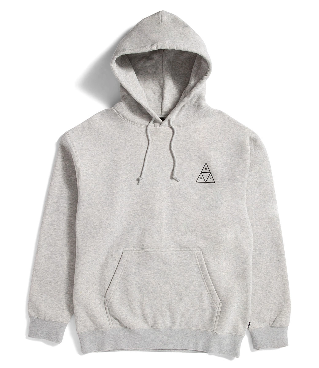 HUF Huf Set Triple Triangle Hoodie - Heather Grey 2 HUF Huf Set Triple Triangle Hoodie - Heather Grey - Afbeelding 2