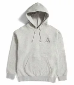 HUF Huf Set Triple Triangle Hoodie - Heather Grey