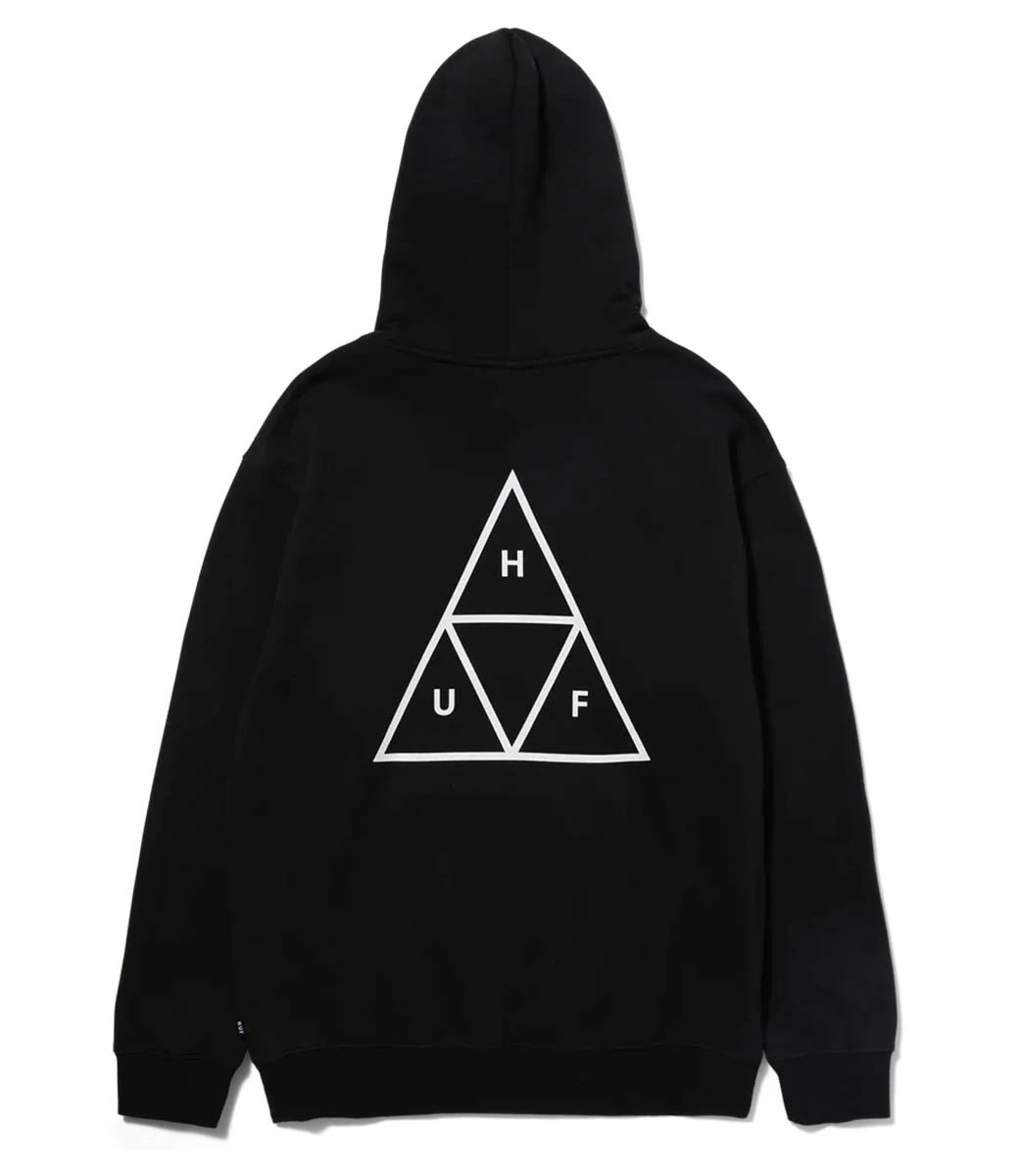 HUF Huf Set Tt Hoodie - Black 2 HUF Huf Set Tt Hoodie - Black - Afbeelding 2