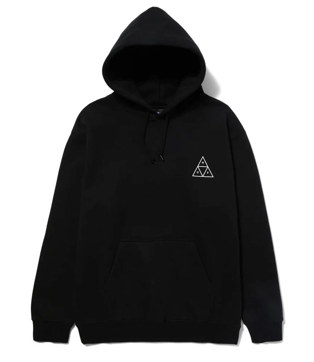 HUF Huf Set Tt Hoodie - Black 3 HUF Huf Set Tt Hoodie - Black - Afbeelding 3