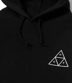 HUF Huf Set Tt Hoodie - Black 7 HUF Huf Set Tt Hoodie - Black -Huf Winkel huf huf set tt hoodie black 3