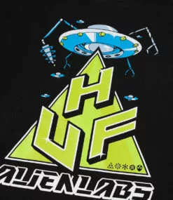 HUF Huf X Alienlabs T-Shirt - Black -Huf Winkel huf huf x alienlabs t shirt black 3