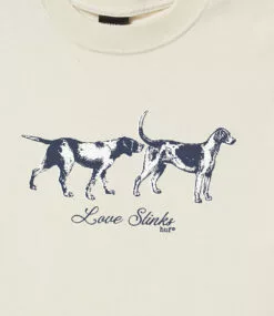 HUF Love Stinks T-Shirt - Bone -Huf Winkel huf love stinks t shirt bone 2
