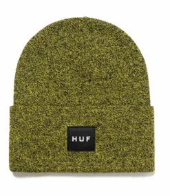 HUF Melange Box Logo Beanie - Cactus