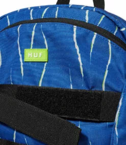 HUF Mission Printed Backpack - Blue -Huf Winkel huf mission printed backpack blue 5
