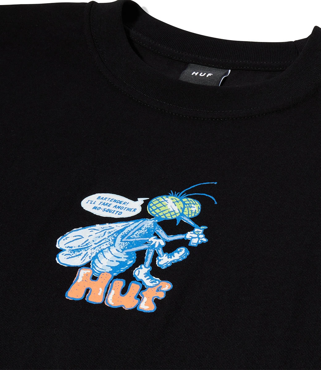 HUF Mo T-Shirt - Black 4 HUF Mo T-Shirt - Black - Afbeelding 4