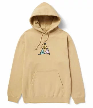 HUF No-Fi Tt Hoodie - Oatmeal 1 HUF No-Fi Tt Hoodie - Oatmeal