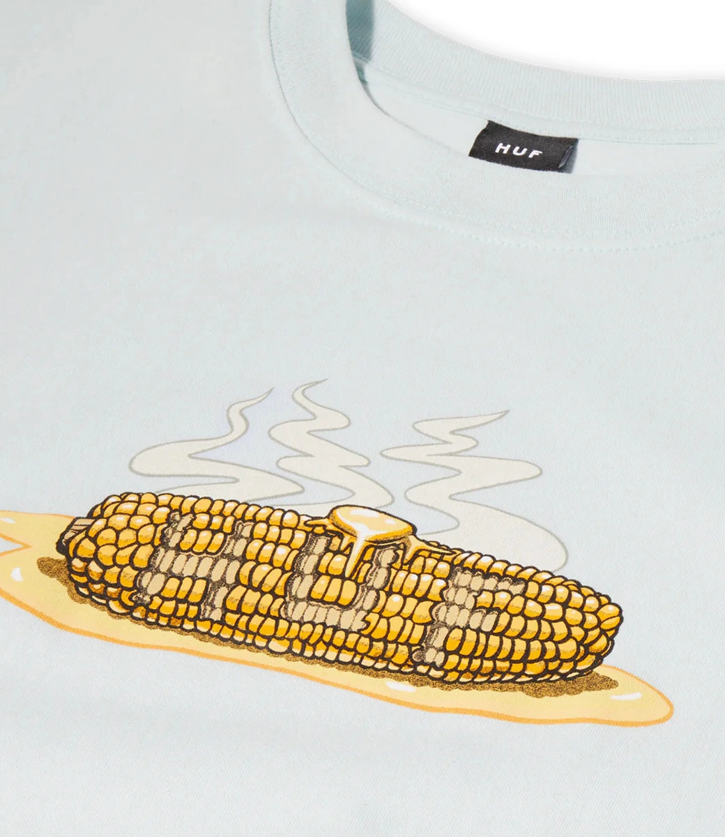 HUF On The Cob T-Shirt - Sky 4 HUF On The Cob T-Shirt - Sky - Afbeelding 4
