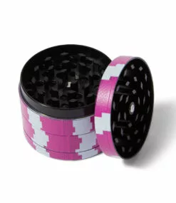 HUF Poker Chip Grinder - Pink -Huf Winkel huf poker chip grinder pink 2