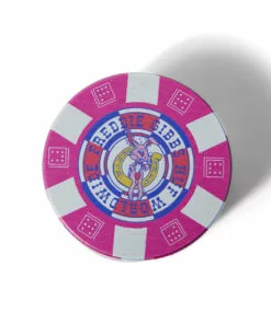 HUF Poker Chip Grinder - Pink -Huf Winkel huf poker chip grinder pink 4