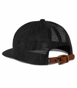 HUF Remio Wavy Trucker Cap - Black -Huf Winkel huf remio wavy trucker cap black 2