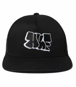 HUF Remio Wavy Trucker Cap - Black -Huf Winkel huf remio wavy trucker cap black 3