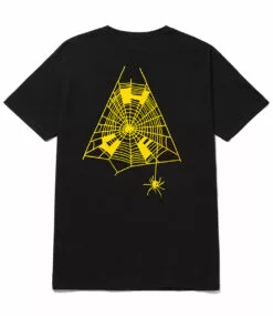 Voorkant -Huf Winkel huf tangled webs tt t shirt black 1